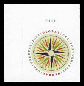 PCBstamps  US # 5956 {$1.65} Compass Rose, MNH, (13)