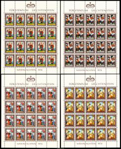 Liechtenstein Scott 560-563