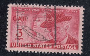 United States 1949 SC# 985 Grand Army of the Republic Used