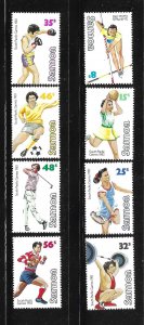 Samoa 1983 South Pacific Games Apia Sc 592-599 MNH A2819