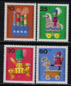 Germany Berlin Scott # 9NB83 - 9NB86, mint nh