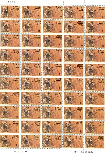 GRENADA GRENADINES 1975  MILITARY #91-92-93- CPLT SHEETS of  50...MNH...$50.00