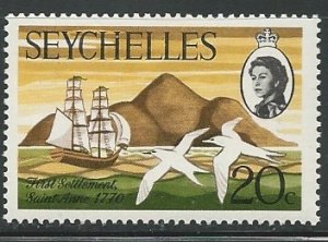 Seychelles |  Scott # 272 - MH