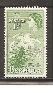 Bermuda Stamps- Scott # 145/A27-1 1/2d-Canc/LH-1953-58-NG