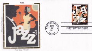 2011, Jazz, Colorano Silk, FDC (E11873)