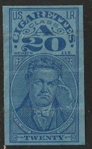 US Tobacco Revenue Tax, Series 115 Used  (1383k)