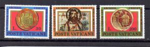 Vatican City 579-581 MNH