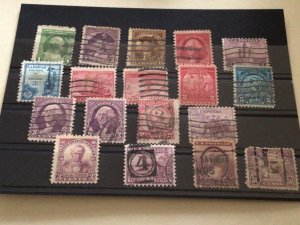 United States Early mounted mint or used stamps  A10027