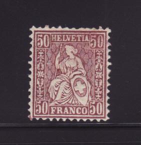 Switzerland 59 MHR Helvetia Seated (B)