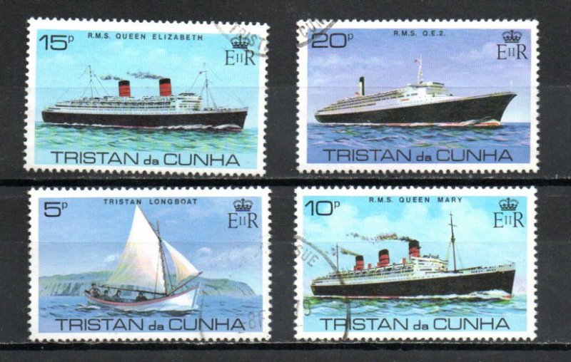 Tristan da Cunha 255-258 used