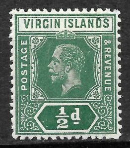 British Virgin Islands  (1913)  - Scott # 38, MH