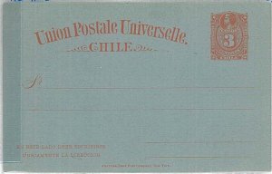 37485 - CHILE - Postal Stationery : COLUMBUS COLOMBO -  Higgings & Gage #15