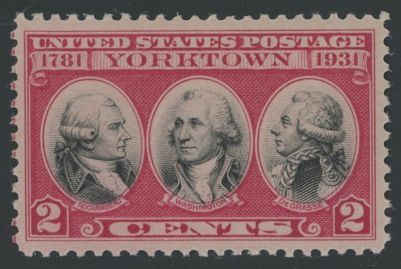 USA 703 - 2 cent Yorktown - XF Mint OG never hinged