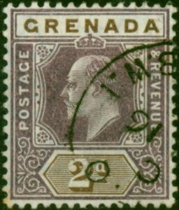 Grenada 1905 2d Purple & Brown SG69 Fine Used