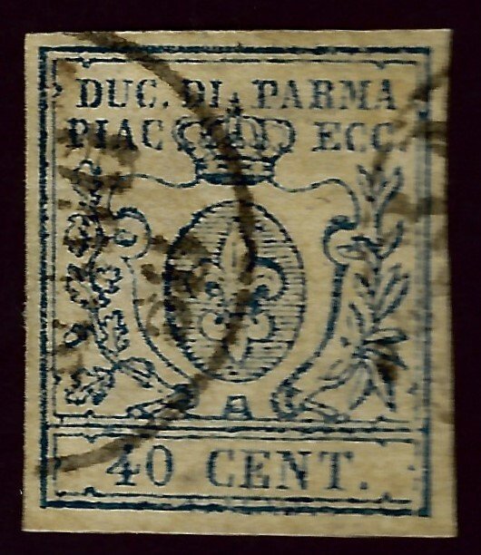 Italy Parma SC#11 Used F-VF hr SCV$550.00...Amazing opportunity!!