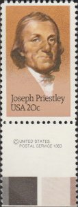 # 2038 MINT NEVER HINGED ( MNH ) JOSEPH PRIESTLEY