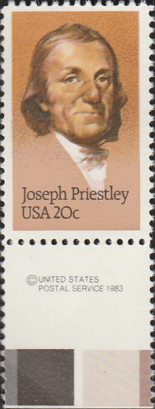 # 2038 MINT NEVER HINGED ( MNH ) JOSEPH PRIESTLEY