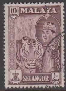 Malaya Selangor Sc#119 Used