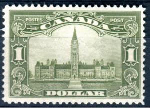 Canada #159  F-VF  Mint Very lightly hinged .  ** Free shipping **  Parliament