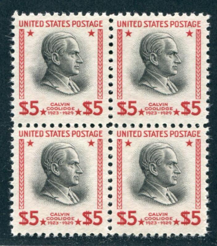 UNITED STATES 834 MINT NH, BLOCK OF 4