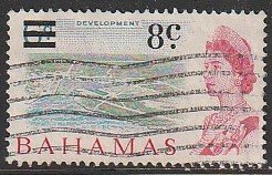 1966 Bahamas - Sc 235 - used VF - 1 single - Development