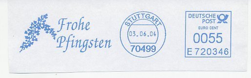 Meter cut Germany 2004 Pentecost