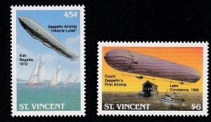 St. Vincent # 1747, 1769, Graff Zeppelin, Mint NH, 1/3 Cat.
