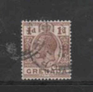 GRENADA #80 1913 1p KING GEORGE V F-VF USED