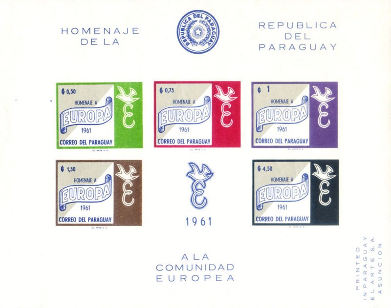 1961 Tribute to Europe.