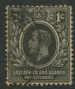 East Africa & Uganda - Scott 40 - KGV Definitive -1912 -Used -Single 1c Stamp