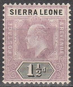 Sierra Leone #79   F-VF Unused   CV $3.50  (A6415)