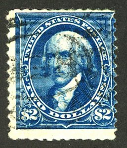 U.S. #262 USED THIN