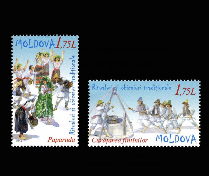 Moldova 2013 Traditional Rituals and Customs 2 MNH stamps