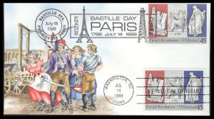 #C120 French Revolution Ham FDC