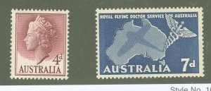 Australia  #294/305 Unused Multiple