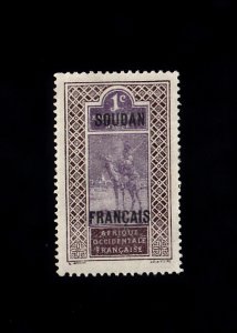 French Sudan Scott #21 MH