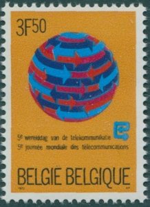 Belgium 1973 SG2309 3f.50 Arrows encircling Globe MNH