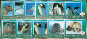 Ross Dependency 1994 Wildlife Set of 11 SG21-31 V.F MNH 