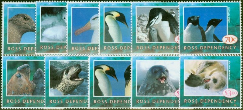 Ross Dependency 1994 Wildlife Set of 11 SG21-31 V.F MNH 