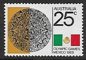 Australia # 443 - Olympics Mexico - MNH.....{KlBl8}