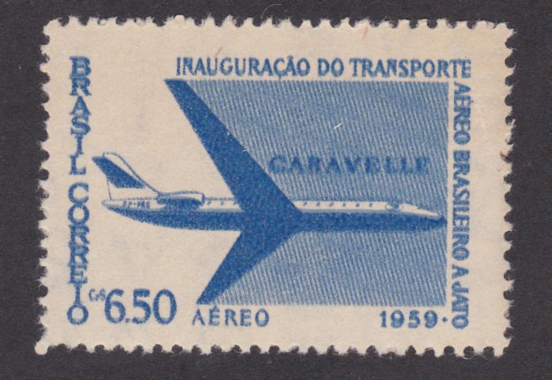 Brazil C 91 MNH Double Impression