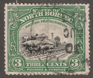 North Borneo,  Scott#169,  used,  hinged,  Perf 14.0, #Q-169