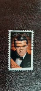 US Scott # 3692: 37c used Cary Grant from 2002; VF+ centering