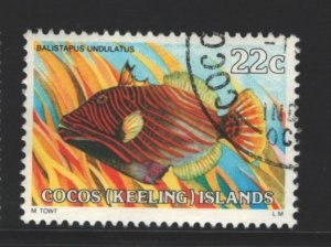 Cocos Islands Sc#40 Used