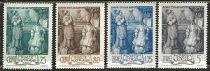 Vatican 80-83, mint, hinged. Complete set of four.  1942. (V19)