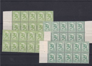 Finland Mint never Hinged Stamps Blocks Ref 27799