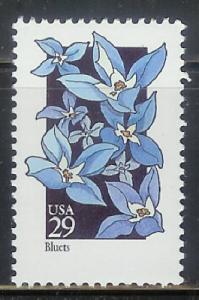 2656 Wildflowers - Bluets F-VF MNH single stamp 