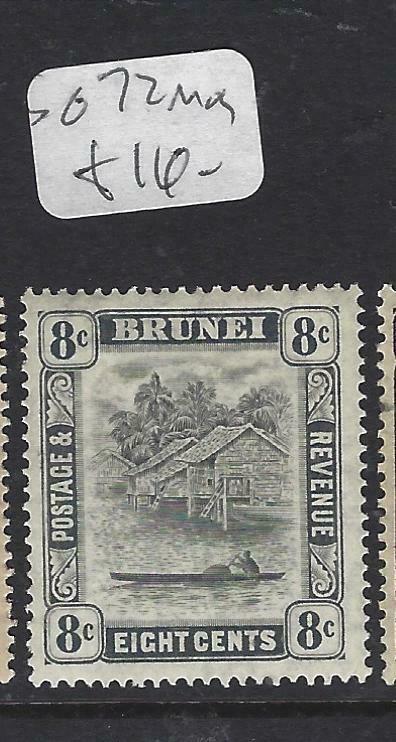 BRUNEI  (P1005BB)  RIVER SCENE  8C  SG 72   MOG