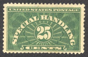 United States Scott QE4 UNH - 1925 25c Special Handling Issue - SCV $4.00