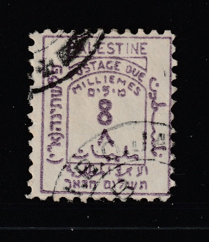 Palestine (British) an old used Post Due